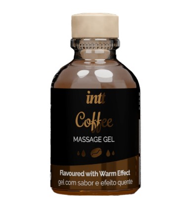 INTT MASSAGE ORAL SEX GEL DE MASAJE SABOR A CAFE EFECTO CALOR