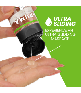 BRUMA ACEITE DE MASAJE PREMIUM EFECTO CALOR SABOR SANDIA 3 EN 1 100 ML