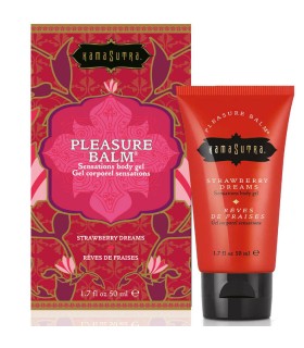 KAMASUTRA STIMULATING PLEASURE BALM STRAWBERRY DREAMS FLAVOR 50ML