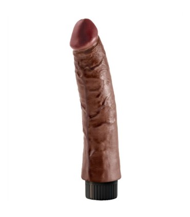 KING COCK VIBRATING COCK BROWN 1778 CM