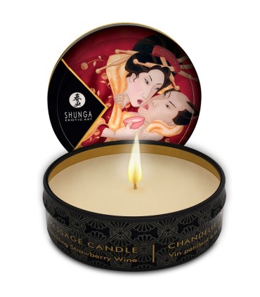 SHUNGA MINI CARESS BY CANDLELIGHT DISPLAY VELAS MASAJE 24 UDS