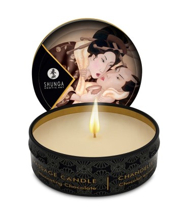 SHUNGA MINI CARESS BY CANDLELIGHT DISPLAY VELAS MASAJE 24 UDS