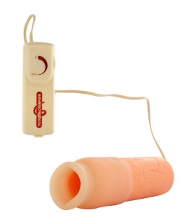 SEVEN CREATIONS GOLD MASTURBATOR WITH VIBRATION