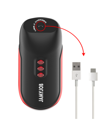 JAMYJOB BLAZE AUTOMATIC MOUTH MASTURBATOR 5 SUCTION AND VIBRATION MODES