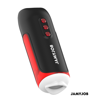 JAMYJOB BLAZE AUTOMATIC MOUTH MASTURBATOR 5 SUCTION AND VIBRATION MODES