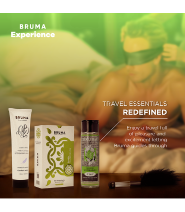 BRUMA XPERIENCE KIT TENTACION DULCE SANDIA CON POTENCIADOR DE ORGASMOS