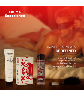 BRUMA XPERIENCE KIT TENTACION DULCE FRESA CON POTENCIADOR DE ORGASMOS