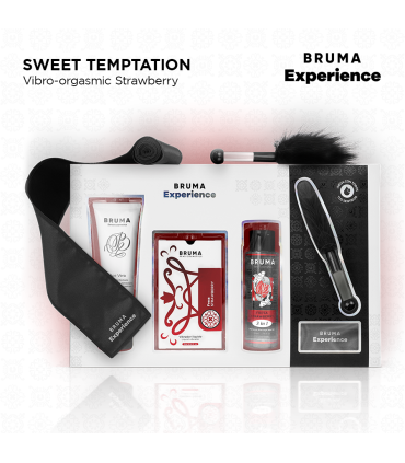 BRUMA XPERIENCE KIT TENTACION DULCE FRESA VIBRO ORGASMICA