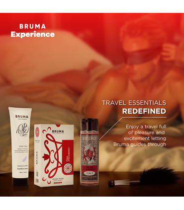 BRUMA XPERIENCE KIT TENTACION DULCE FRESA VIBRO ORGASMICA