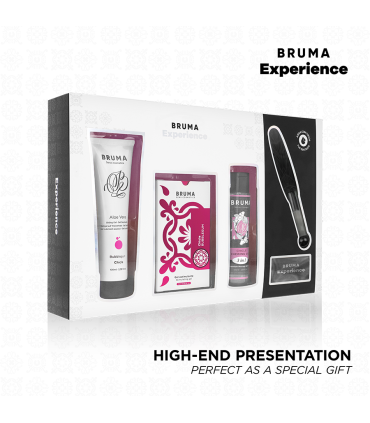 BRUMA XPERIENCE KIT TENTACION DULCE CHICLE CON POTENCIADOR DE ORGASMOS