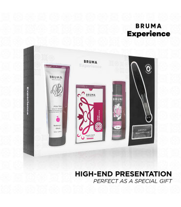 BRUMA XPERIENCE KIT TENTACION DULCE CHICLE VIBRO ORGASMICA