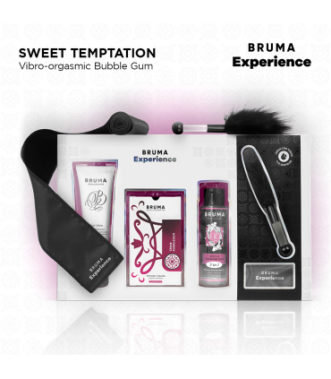BRUMA XPERIENCE KIT TENTACION DULCE CHICLE VIBRO ORGASMICA