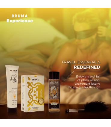 BRUMA XPERIENCE PACK TENTACION DULCE PINA COLADA CON POTENCIADOR DE ORGASMOS