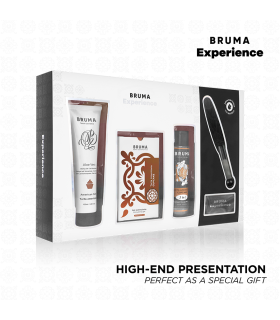 BRUMA XPERIENCE KIT TENTACION DULCE TARTA AMERICANA CON POTENCIADOR DE ORGASMOS
