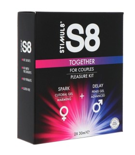STIMUL8 S8 TOGETHER KIT DE PAREJAS 2 X 30 ML