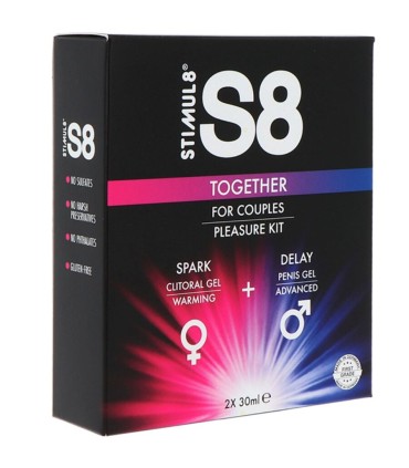 STIMUL8 S8 TOGETHER KIT DE PAREJAS 2 X 30 ML