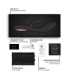 LELO INA THRUST RABBIT THRUSTING VIBRATOR BLACK