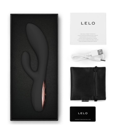 LELO INA THRUST RABBIT THRUSTING VIBRATOR BLACK