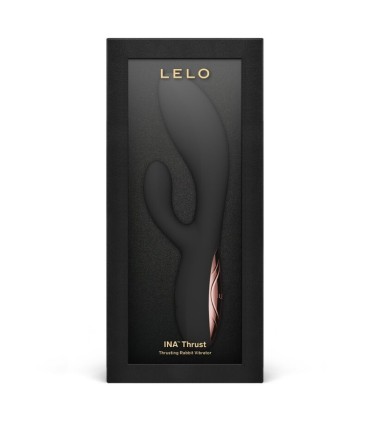 LELO INA THRUST RABBIT THRUSTING VIBRATOR BLACK