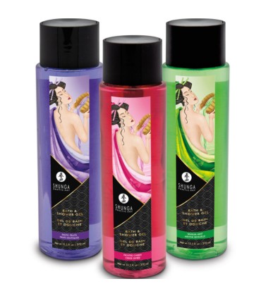 SHUNGA GEL DE BANO DUCHA CEREZA 370 ML