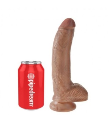 KING COCK REALISTIC DILDO WITH BALLS 228 CM