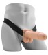FETISH FANTASY SERIES REALISTIC VIBRATING HOLLOW STRAP ON WITH BALLS 178 CM