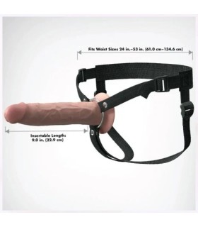 FANTASY X TENSIONS ELITE REALISTIC HOLLOW STRAP ON 241 CM