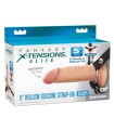 FANTASY X-TENSIONS - ELITE REALISTIC HOLLOW STRAP-ON 12.7 CM