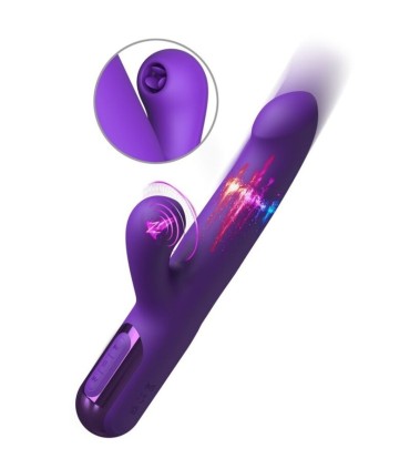 FANTASY FOR HER SUPER SONIX THRUSTER RABBIT VIBRATOR PURPLE