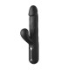 FETISH FANTASY SERIES SONIX SILICONE THRUSTER RABBIT VIBRATOR BLACK