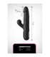 FETISH FANTASY SERIES SONIX SILICONE THRUSTER RABBIT VIBRATOR BLACK