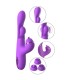 FANTASY FOR HER INTIMOTION PULSE PRO VIBE RABBIT VIBRATOR PURPLE