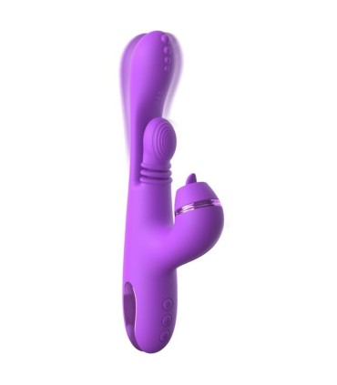 FANTASY FOR HER INTIMOTION PULSE PRO VIBE RABBIT VIBRATOR PURPLE