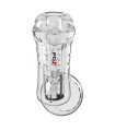 PDX ELITE - VIEWTUBE PLUS SEE-THRU EZ-GRIP TRANSPARENT STROKER 21 CM