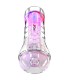 PDX ELITE VIEWTUBE XXL LED TRANSPARENT STROKER 273 CM