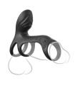 FANTASY C-RINGZ - ULTIMATE COUPLES CAGE PRO VIBRATING COCK RING 19.5 CM