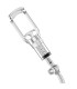 PDX ELITE VIEWTUBE VAC XXL TRANSPARENT STROKER WITH SUCTION PUMP 273 CM