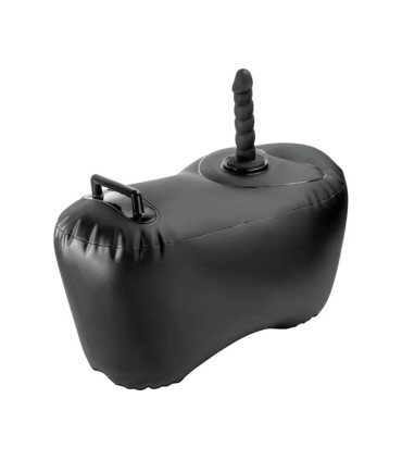 FETISH FANTASY SERIES BODY DOCK INFLATABLE LOVE SEAT WITH DILDO 692 CM BLACK
