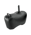 FETISH FANTASY SERIES - BODY DOCK INFLATABLE LOVE SEAT WITH DILDO 69.2 CM BLACK