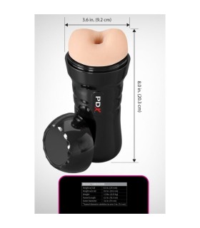 PDX EXTREME WET BUSSIES SUPER BANGIN BUTTHOLE ANAL STROKER 208 CM
