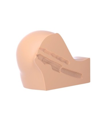 PIPEDREAMS EXTREME TOYZ MEGA STROKER MASTURBATOR FOR ASS AND VAGINA