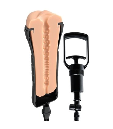 PDX EXTREME WET PUSSIES SUPER SUCKER XXL LIGHT VAGINA STROKER WITH SUCTION 273 CM