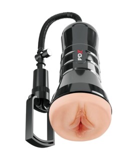 PDX EXTREME WET PUSSIES SUPER SUCKER XXL LIGHT VAGINA STROKER WITH SUCTION 273 CM