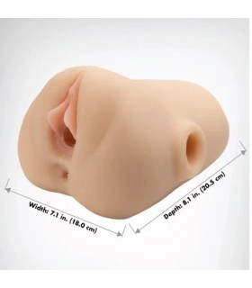 PDX PLUS REALISTIC VAGINA PUSSY POUNDER SQUEEZE STROKER 18 CM