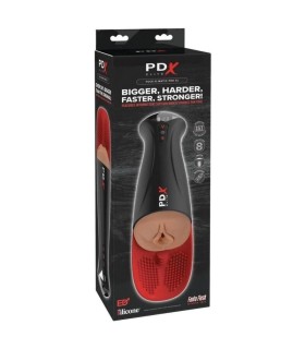 PDX ELITE FAP O MATIC PRO XL AUTOMATIC VIBRATING STROKER BROWN 349 CM