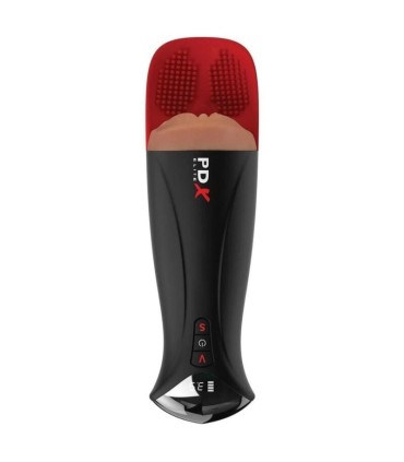 PDX ELITE FAP O MATIC PRO XL AUTOMATIC VIBRATING STROKER BROWN 349 CM