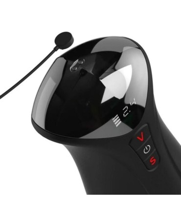 PDX ELITE FAP O MATIC PRO XL AUTOMATIC VIBRATING STROKER BROWN 349 CM