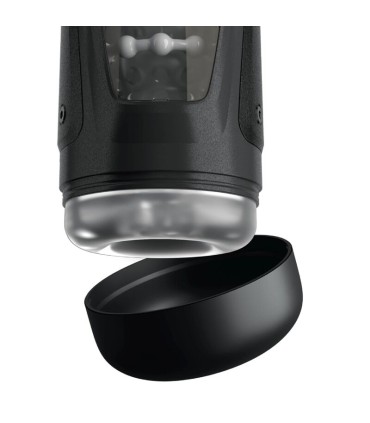 PDX ELITE MOTO BATOR PRO THRUSTING STROKER AUTOMATIC VIBRATING AND WARMING MASTURBATOR 265 CM