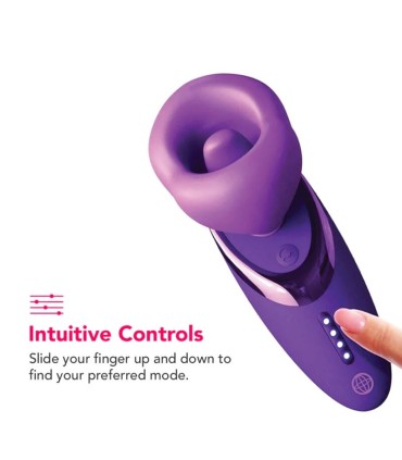 FANTASY FOR HER PLEASURE SUCKER VIBRATOR PURPLE