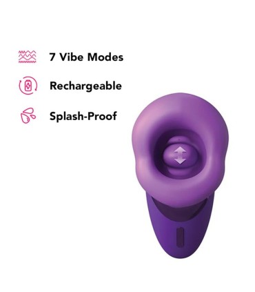 FANTASY FOR HER PLEASURE SUCKER VIBRATOR PURPLE